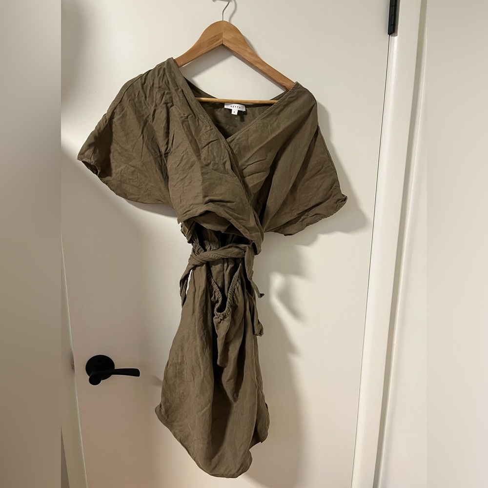 The Convertible Wrap Mini Dress